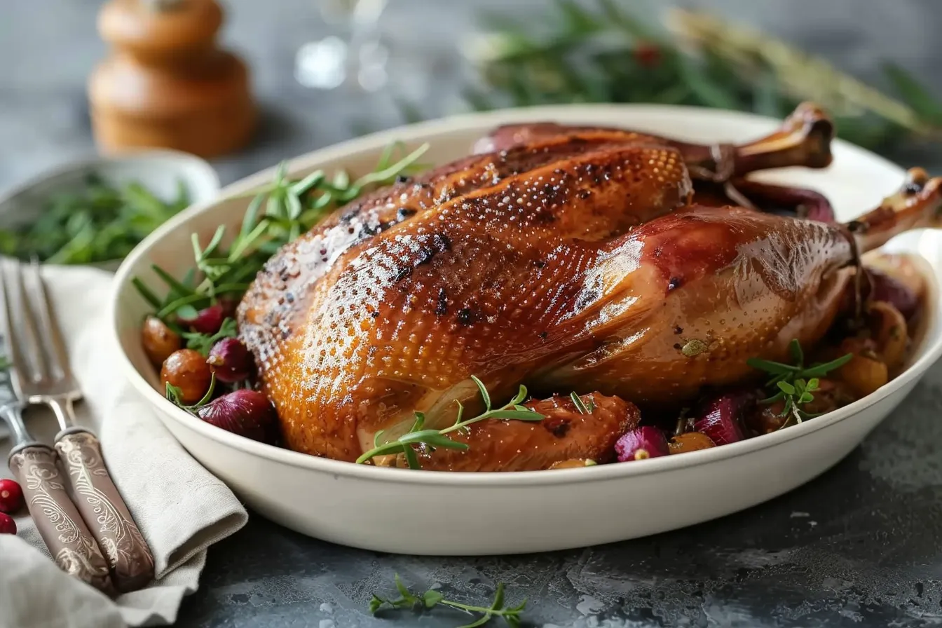 Chef John's Roast Christmas Goose