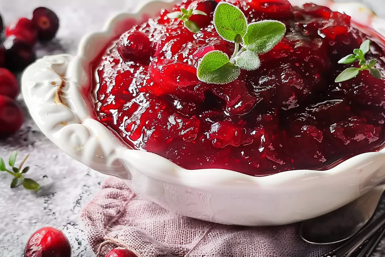 Holiday Cranberry Sauce