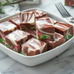 3-Ingredient Christmas Swirl Fudge