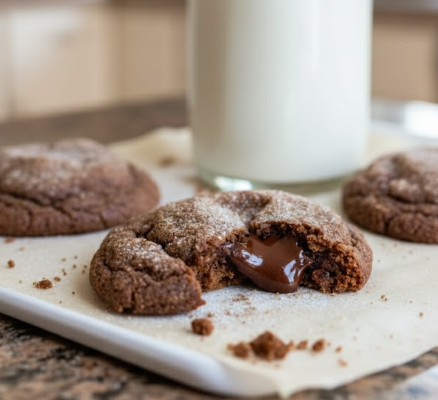 Mexican Hot Chocolate Cookies