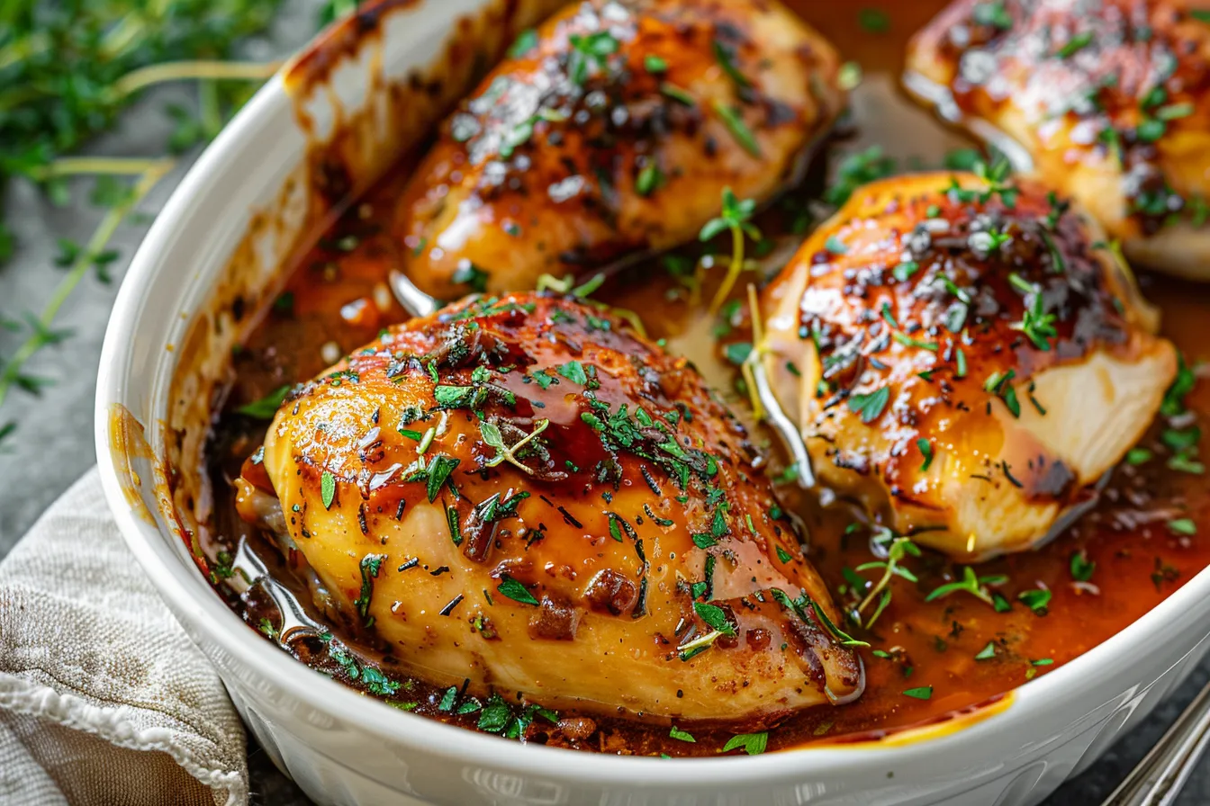 Baked Honey Mustard Chicken