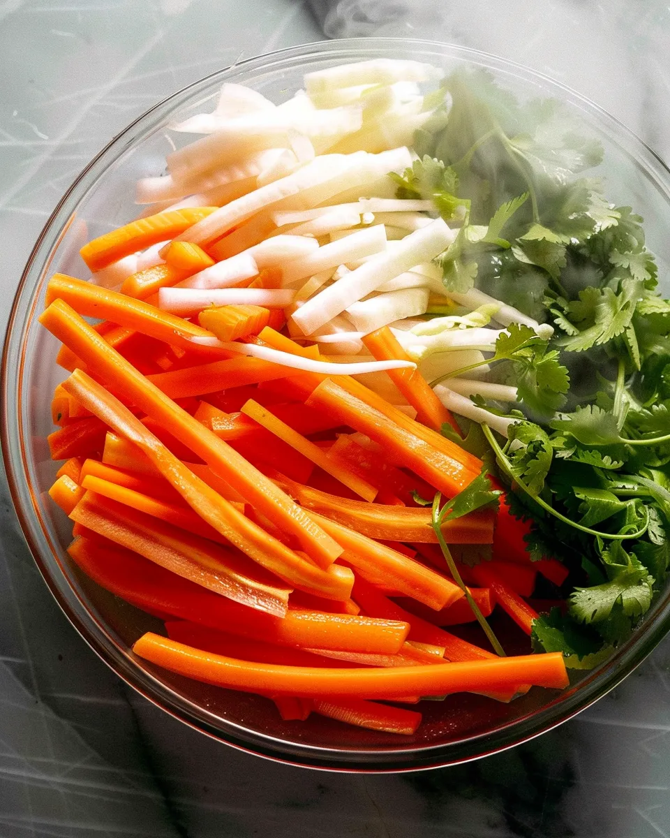 Banh Mi Pickled Vegetables