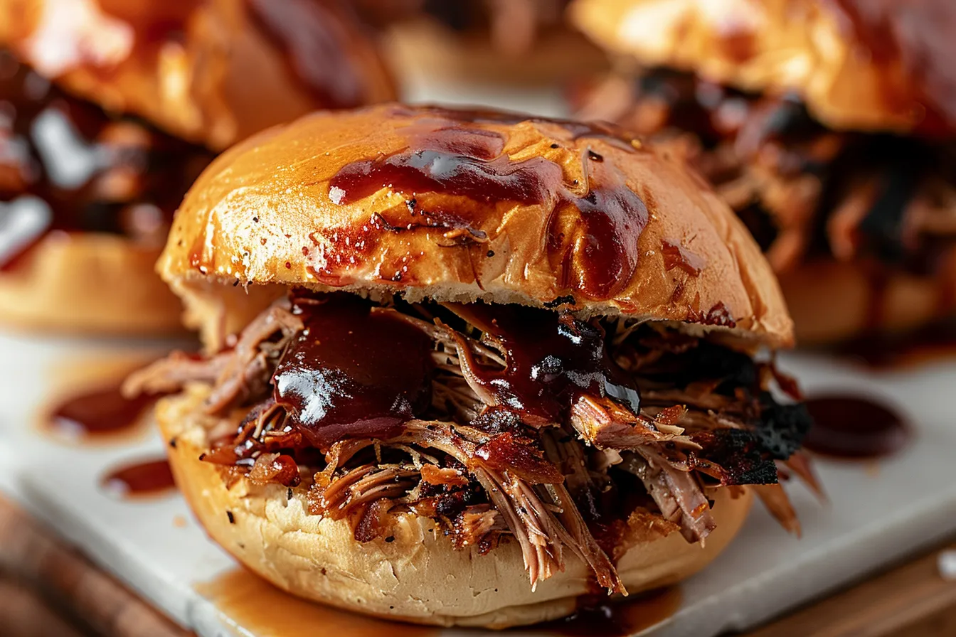 BBQ PULLED PORK SLIDERS