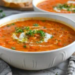 Carrot and Red Lentil Soup