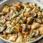 Chicken and Mushroom Stroganoff