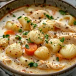 CHICKEN GNOCCHI SOUP