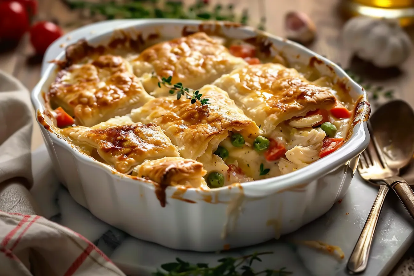 Chicken Pot Pie Casserole
