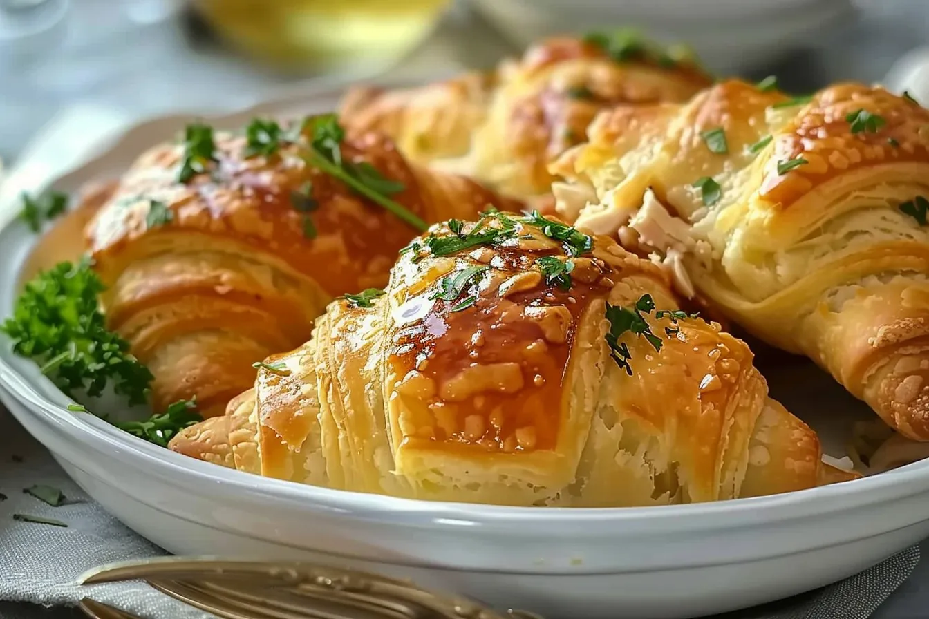 Chicken Stuffed Crescent Rolls