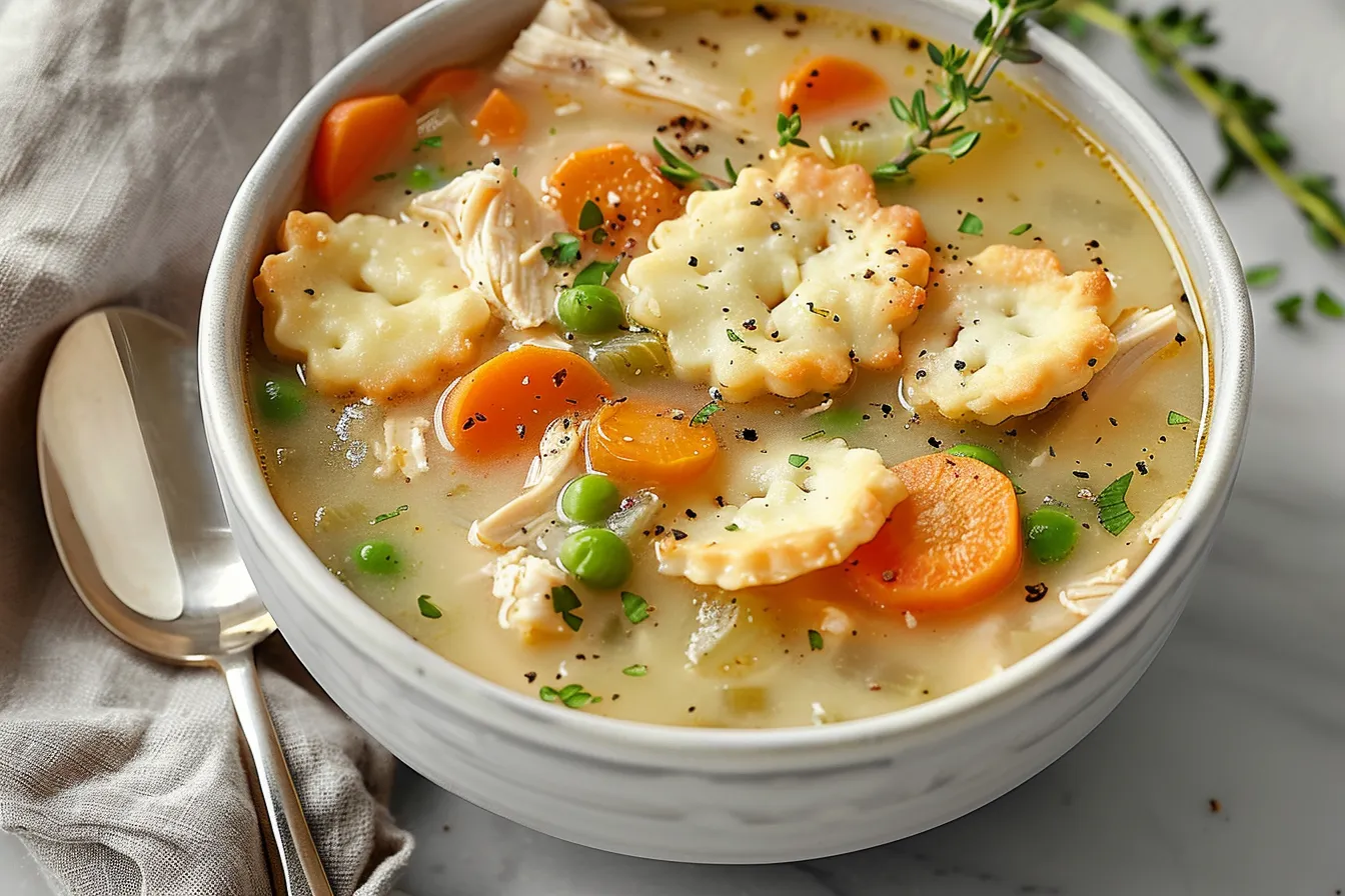 Cozy Chicken Potpie Soup