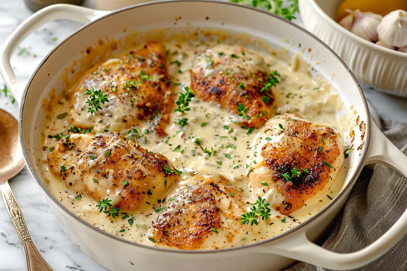 Creamy Garlic Parmesan Chicken