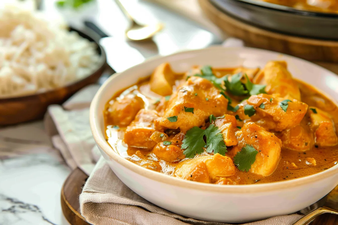 CROCKPOT CHICKEN CURRY