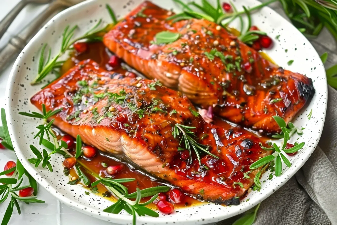 Glazed Holiday Salmon
