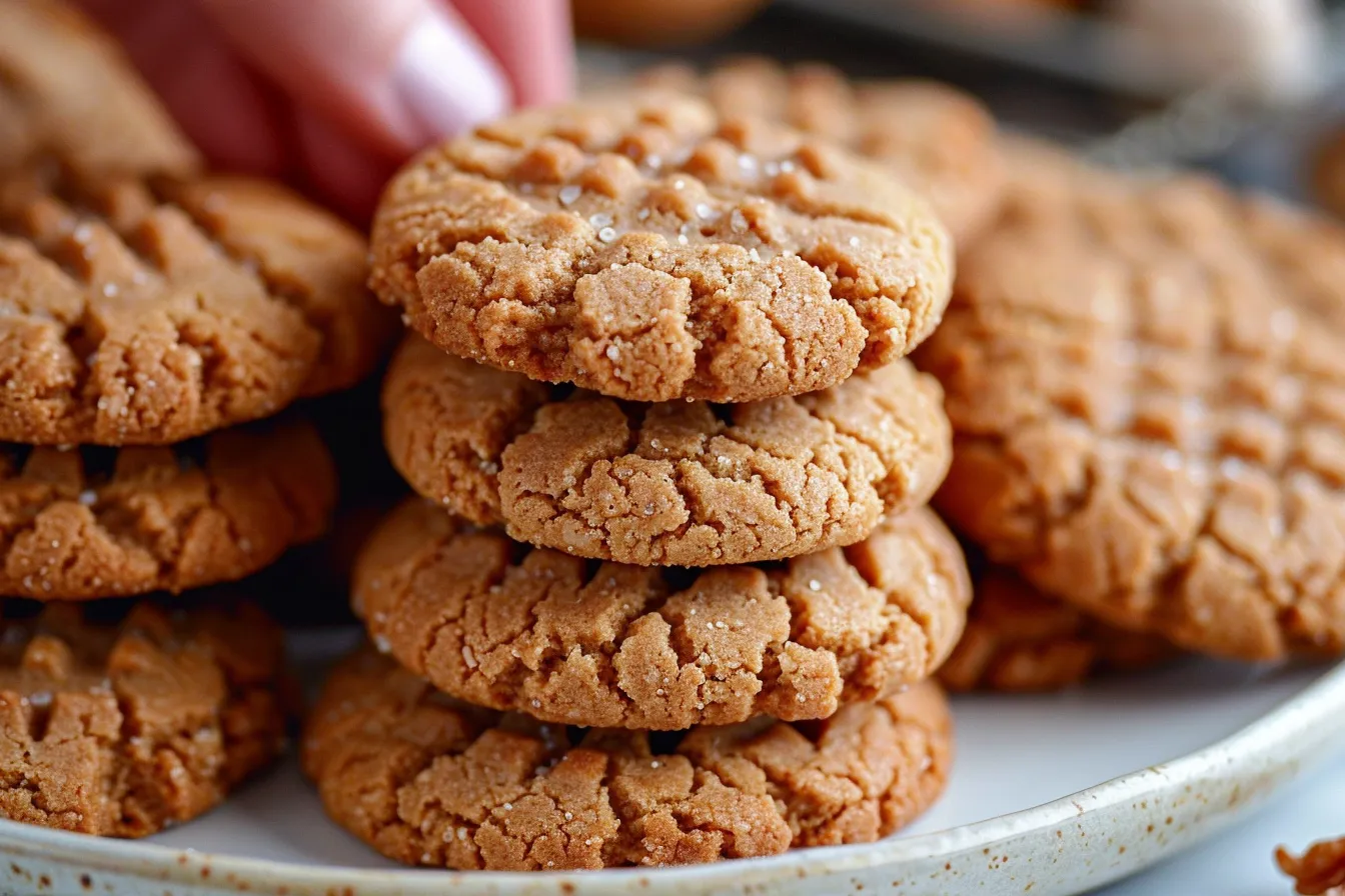 KETO PEANUT BUTTER COOKIES (JUST 3G OF CARBS EACH!)