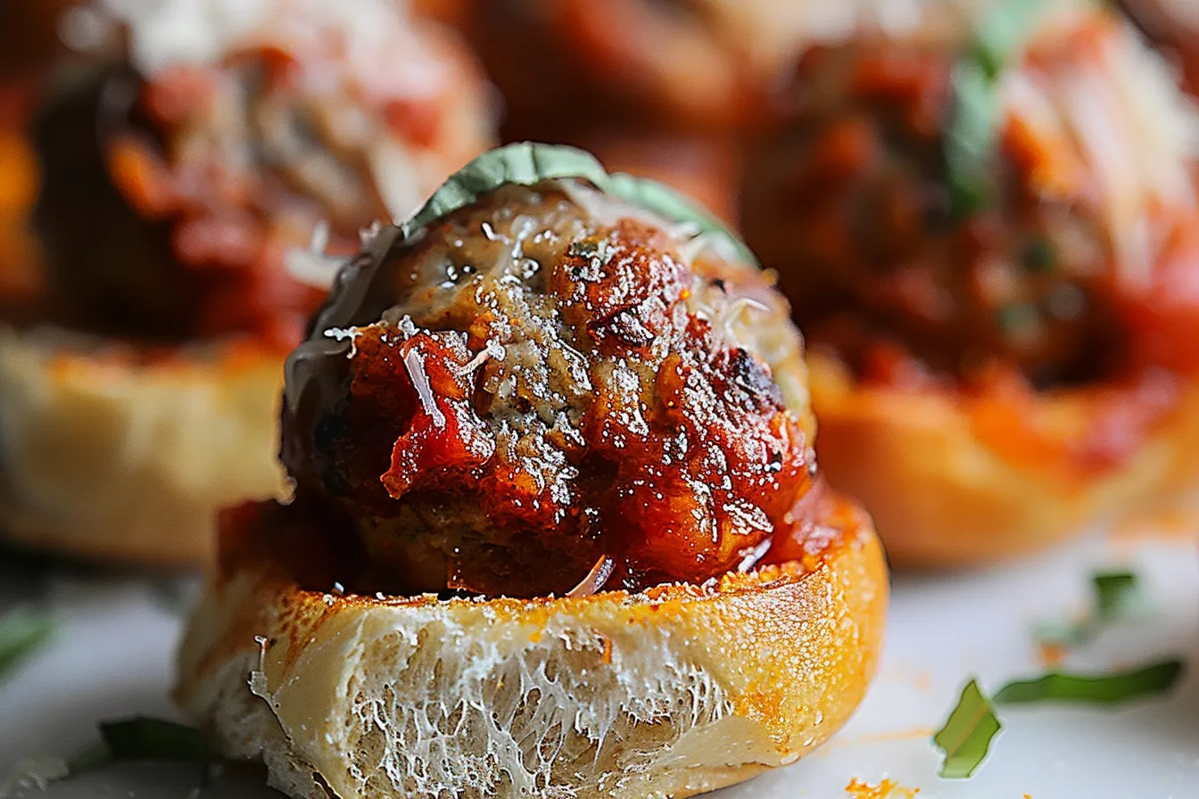 MEATBALL SLIDERS