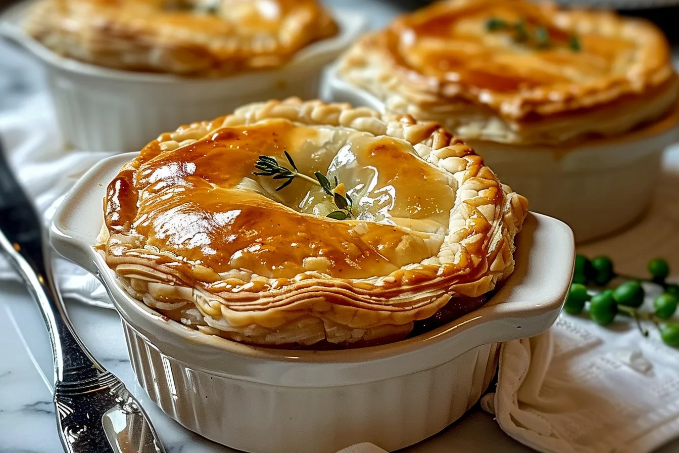 MINI CHICKEN POT PIES