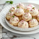 Peppermint Meltaway Cookies
