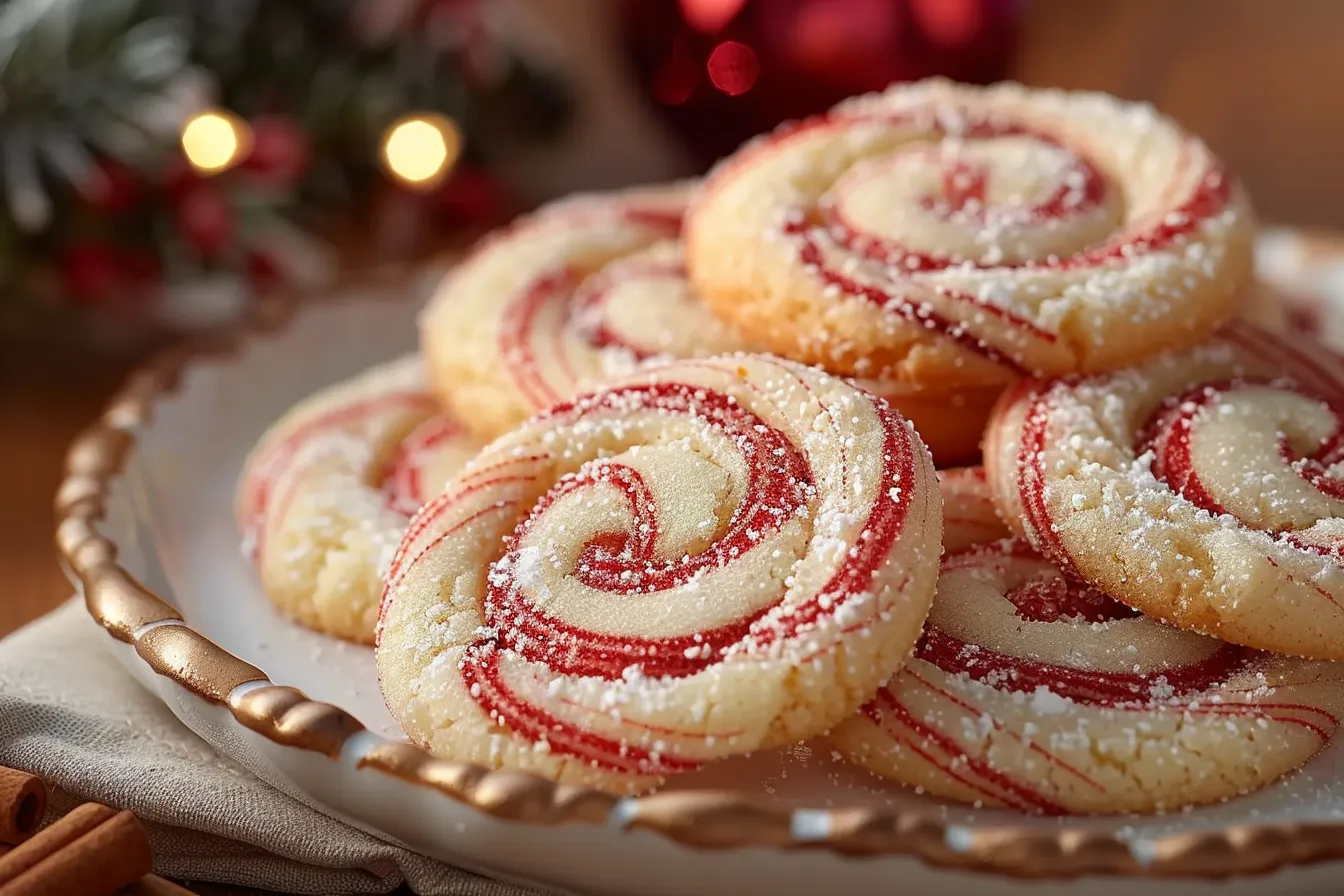 Peppermint Swirl Cookies
