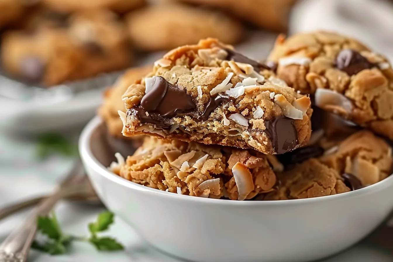 Samoas Cookies - Chewy Caramel, Coconut & Chocolate