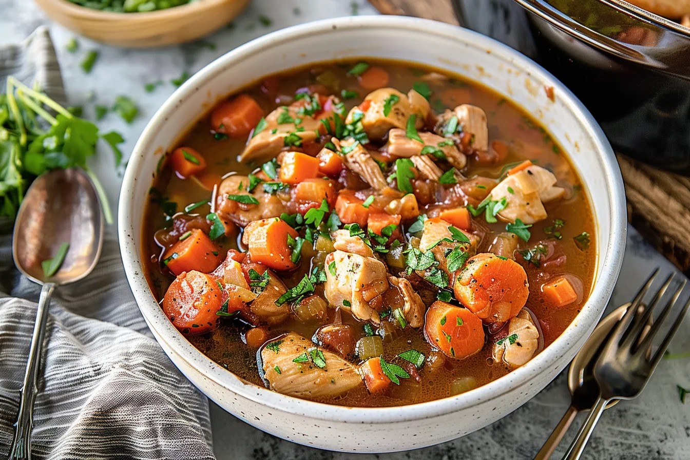 Slow Cooker Chicken Stew