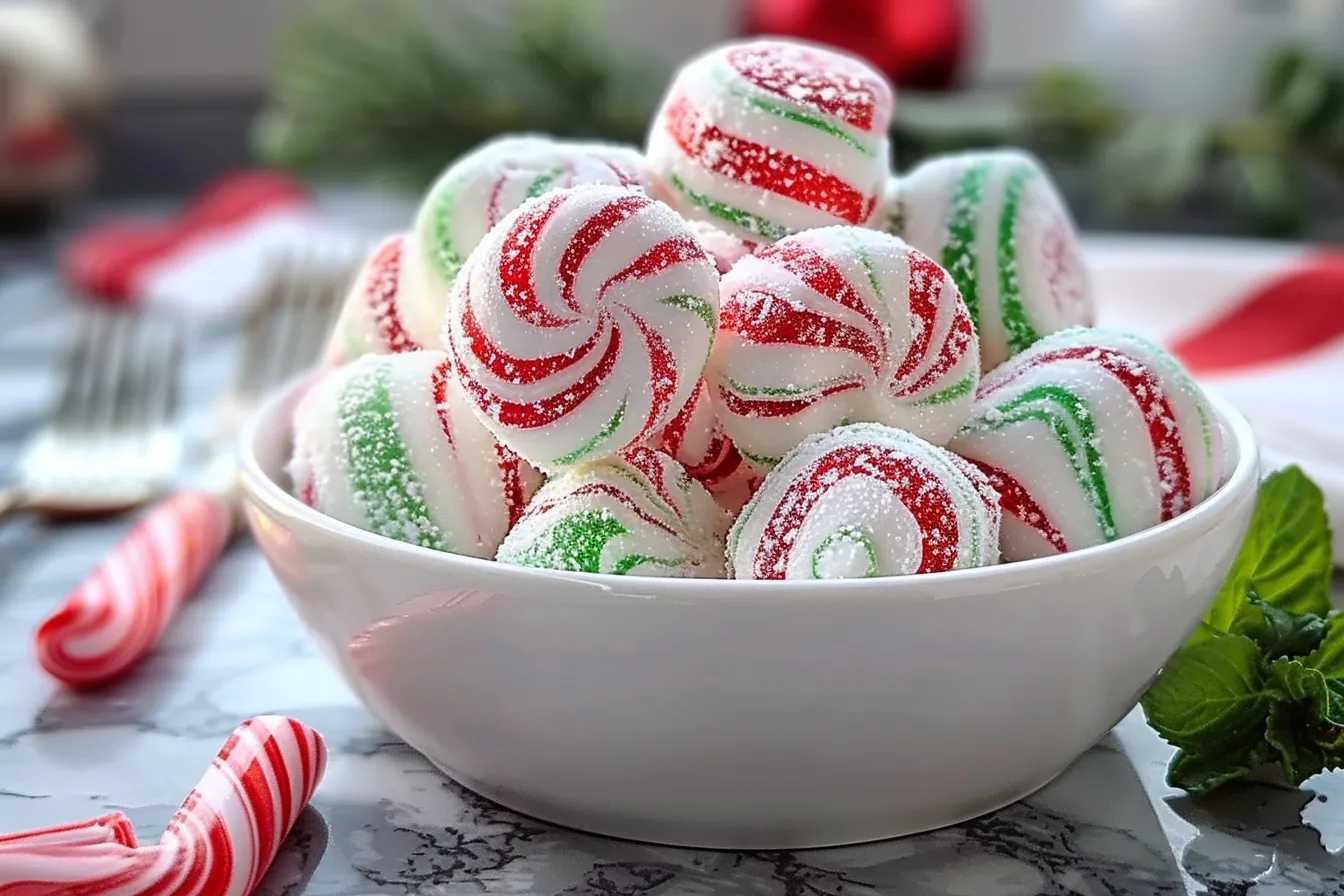 SOFT CHRISTMAS PEPPERMINTS
