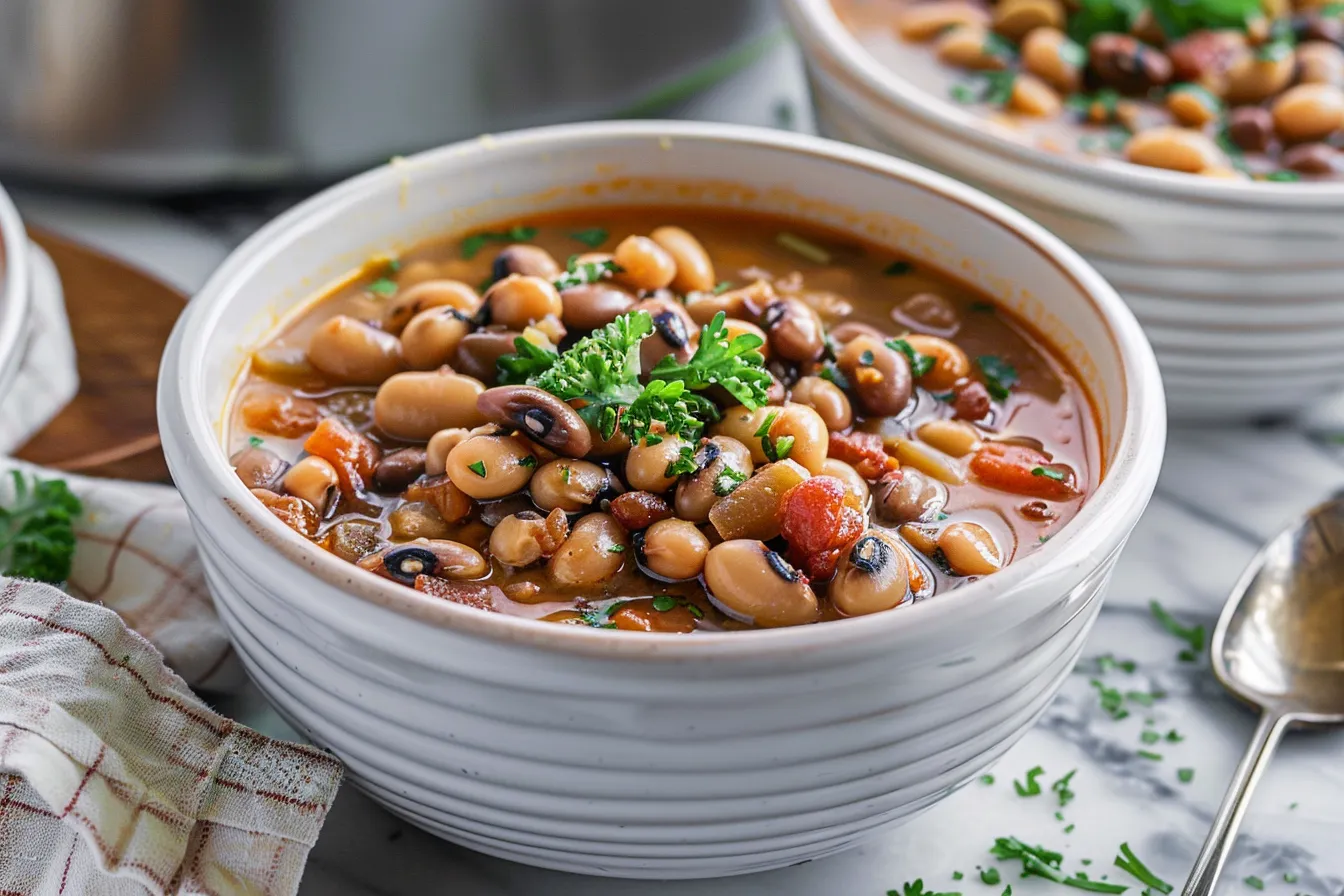Southern Style Black Eyed Peas