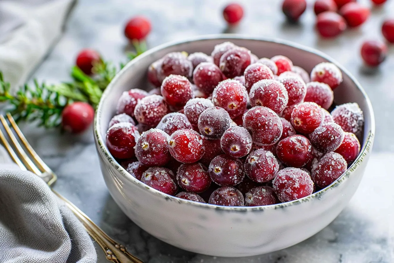 Sugared Cranberries