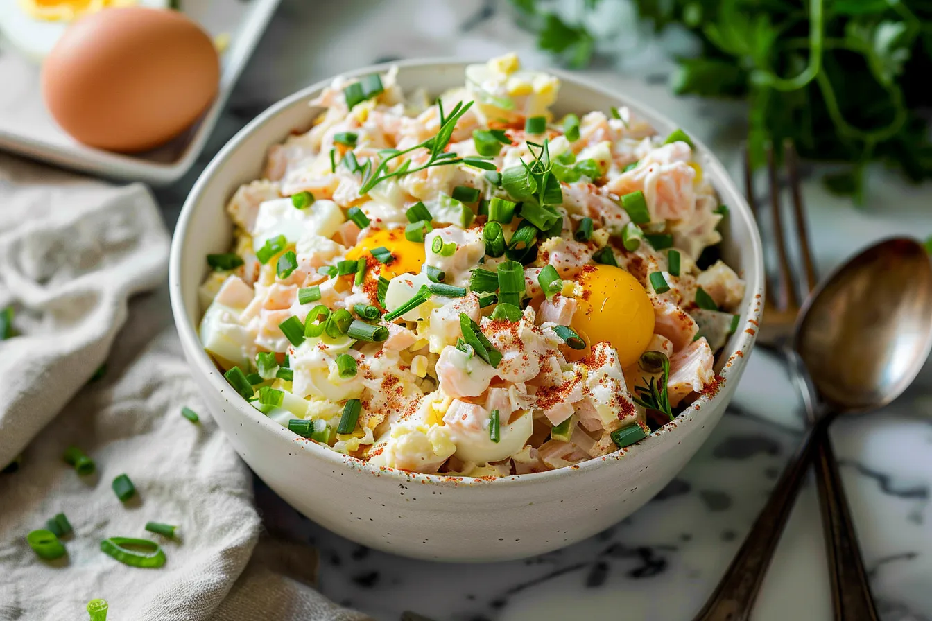 TUNA EGG SALAD