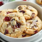 WHITE CHOCOLATE CRANBERRY COOKIES