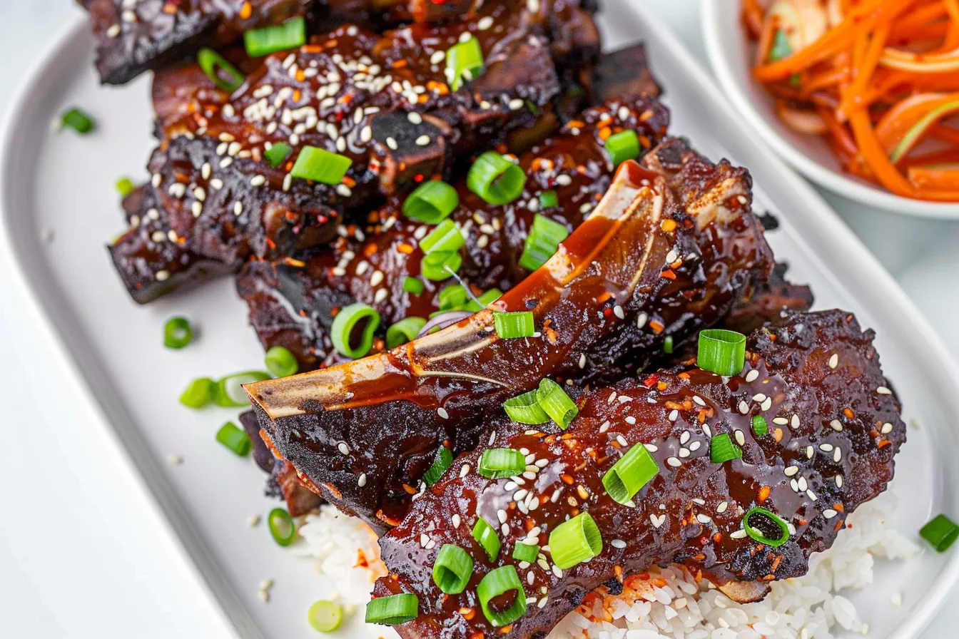 BAKED KOREAN BBQ SHORT RIBS