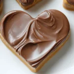 Chocolate Peanut Butter Valentine’s Heart