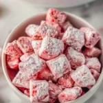 Easy Strawberry Shortcake Puppy Chow
