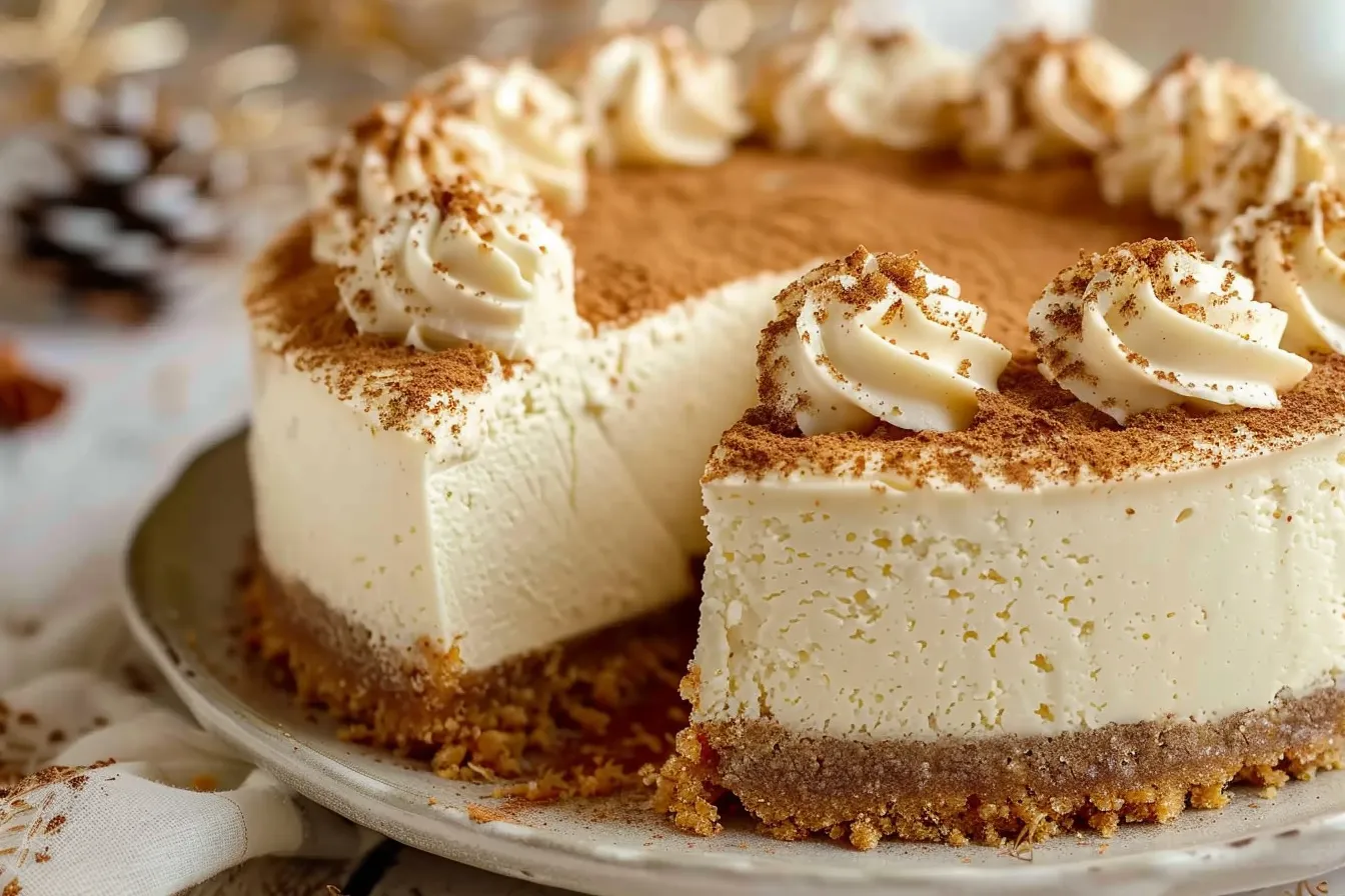 Eggnog Cheesecake