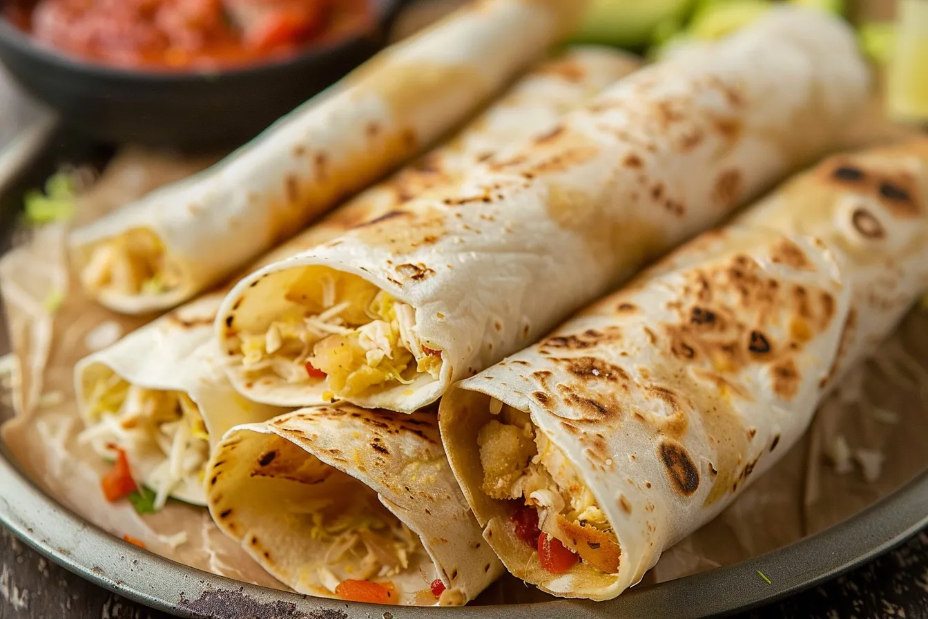 GLUTEN FREE CHICKEN TAQUITOS