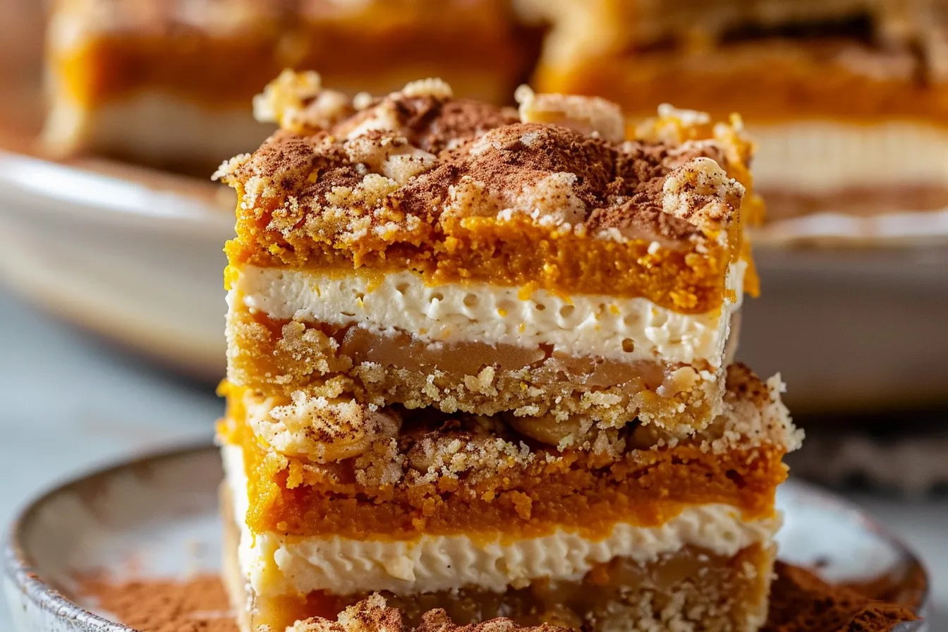 Gluten-Free Pumpkin Pie Bars