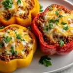 High Protein Unstuffed Peppers