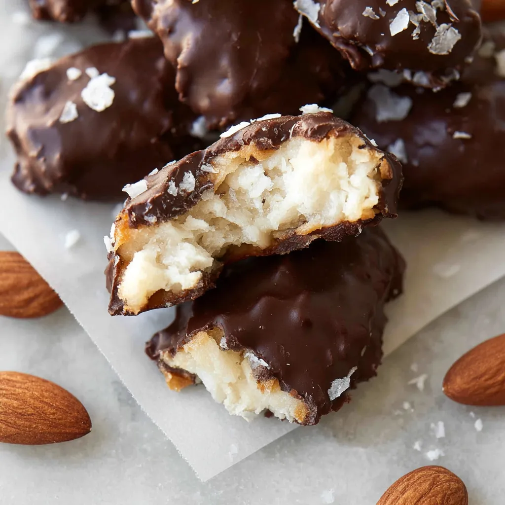 Homemade Almond Joys