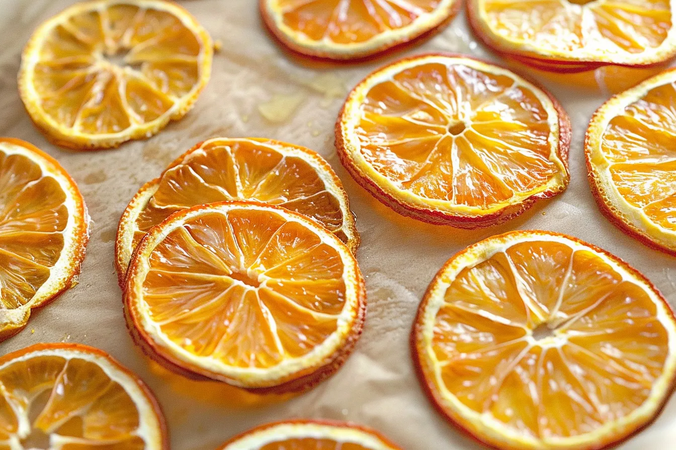 How To Dry Orange Slices In The Oven