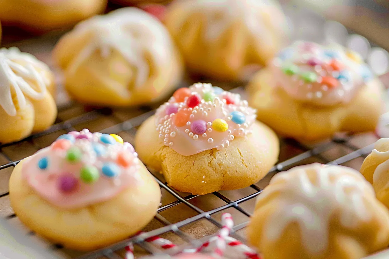 Italian Easter Cookies - Uncinetti