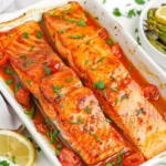 MAPLE GLAZED SHEET PAN SALMON