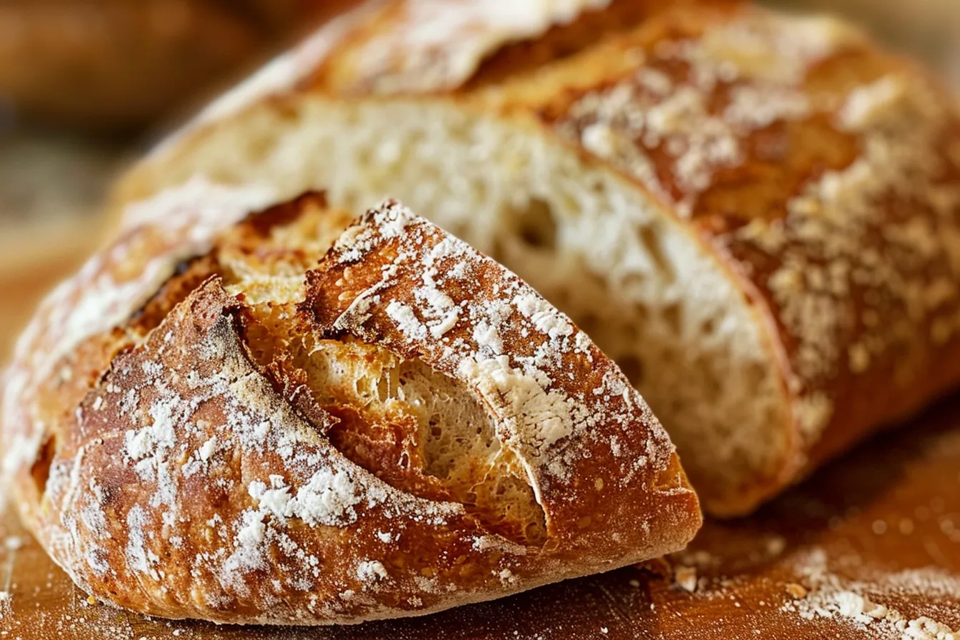 NO KNEAD GLUTEN FREE BREAD