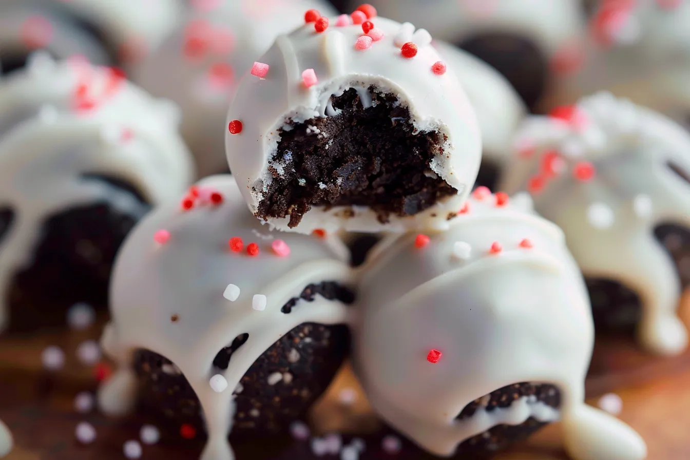Oreo Balls for Valentine’s Day