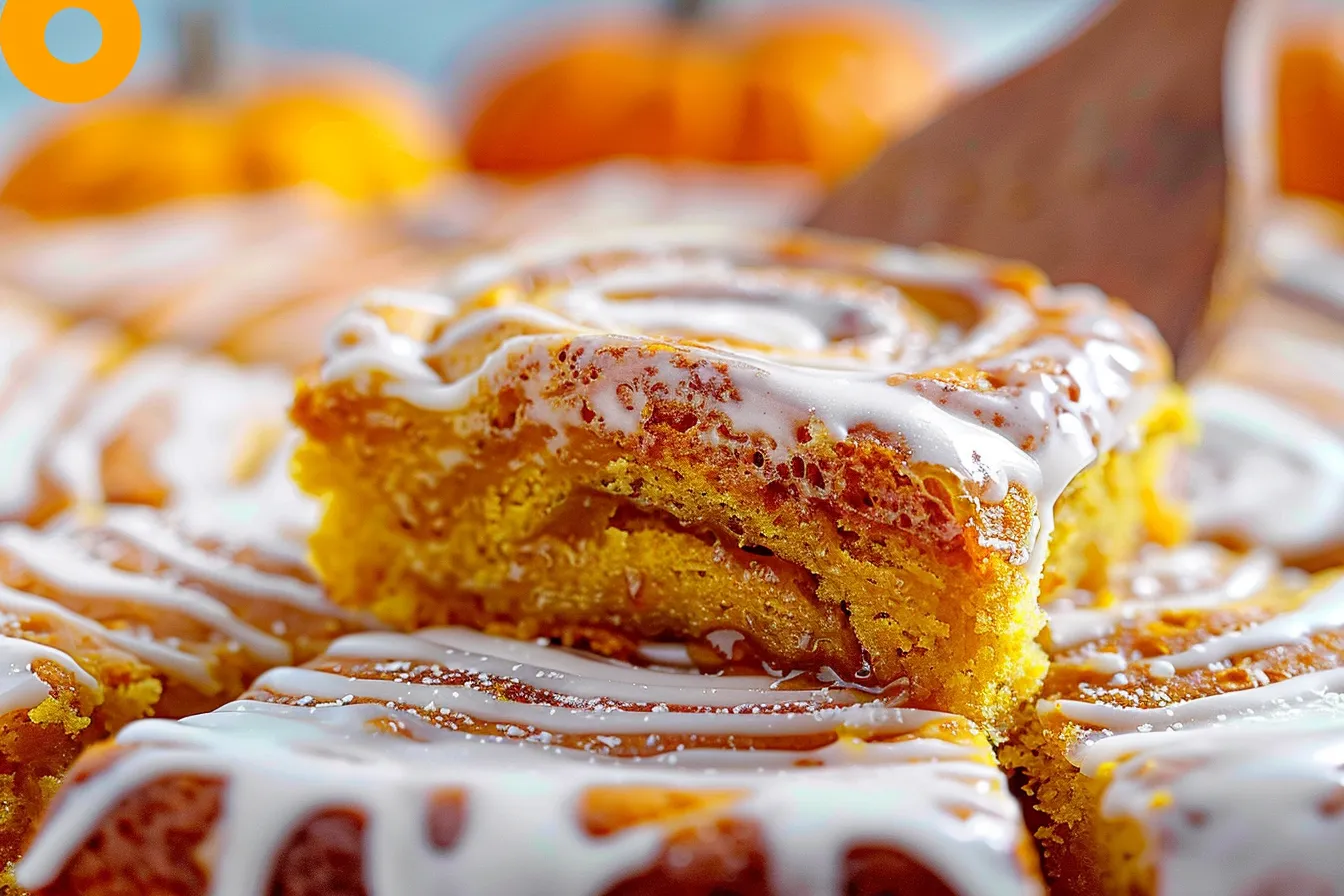 PUMPKIN HONEY BUN CAKE