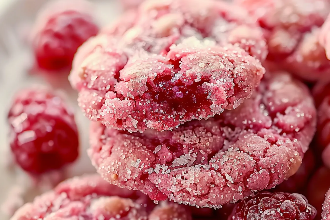 Raspberry Sugar Cookies