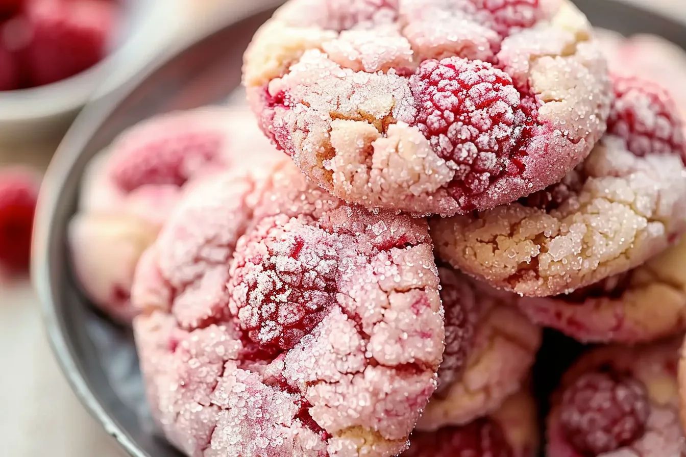 Raspberry Sugar Cookies