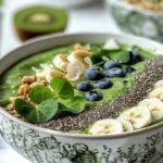 St. Patrick’s Day Green Smoothie Bowl