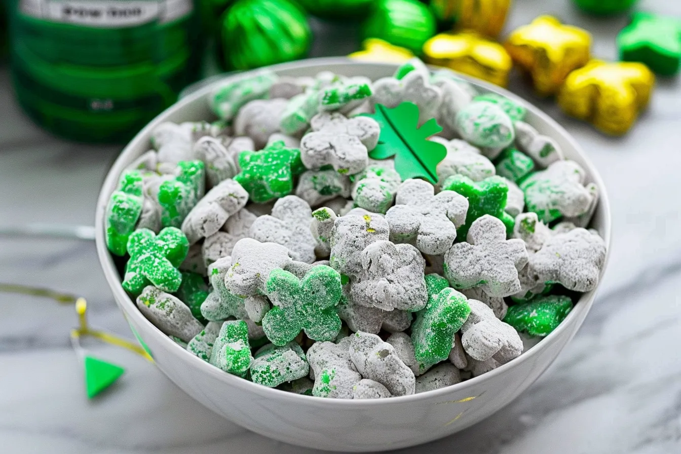 St. Patrick’s Day Puppy Chow