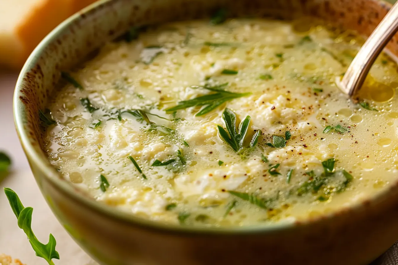 Stracciatella Soup (Italian Egg Drop Soup)