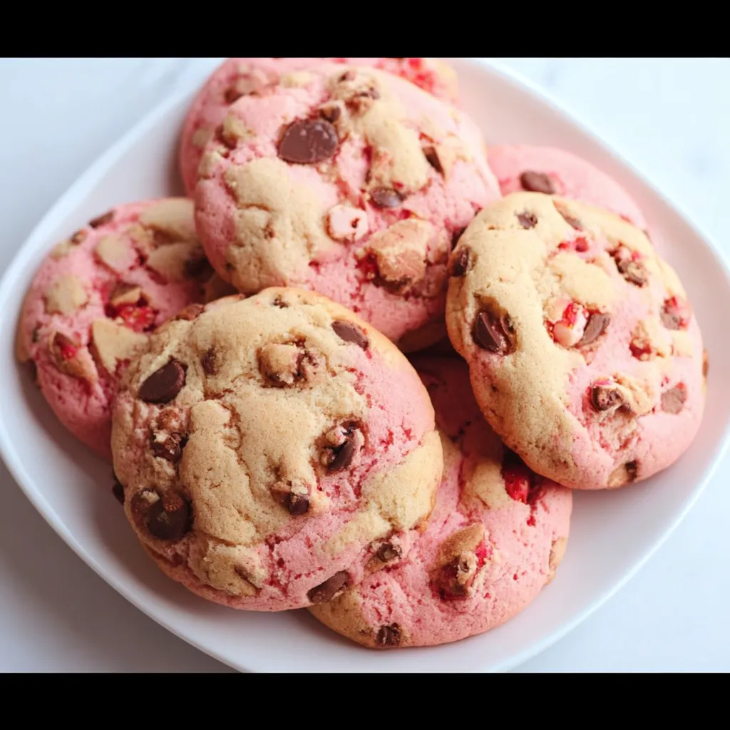Strawberry Cookies