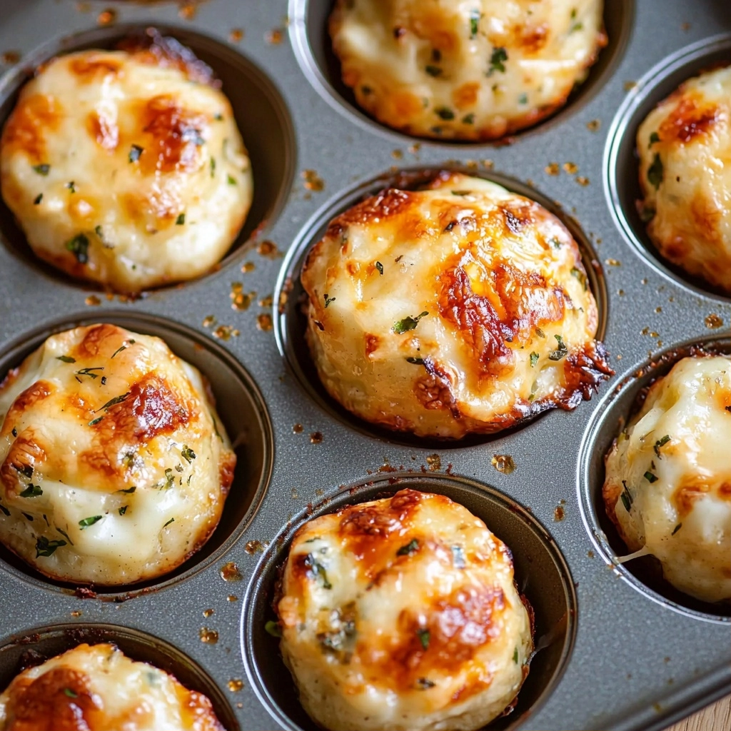 Pizza Muffins - step by step