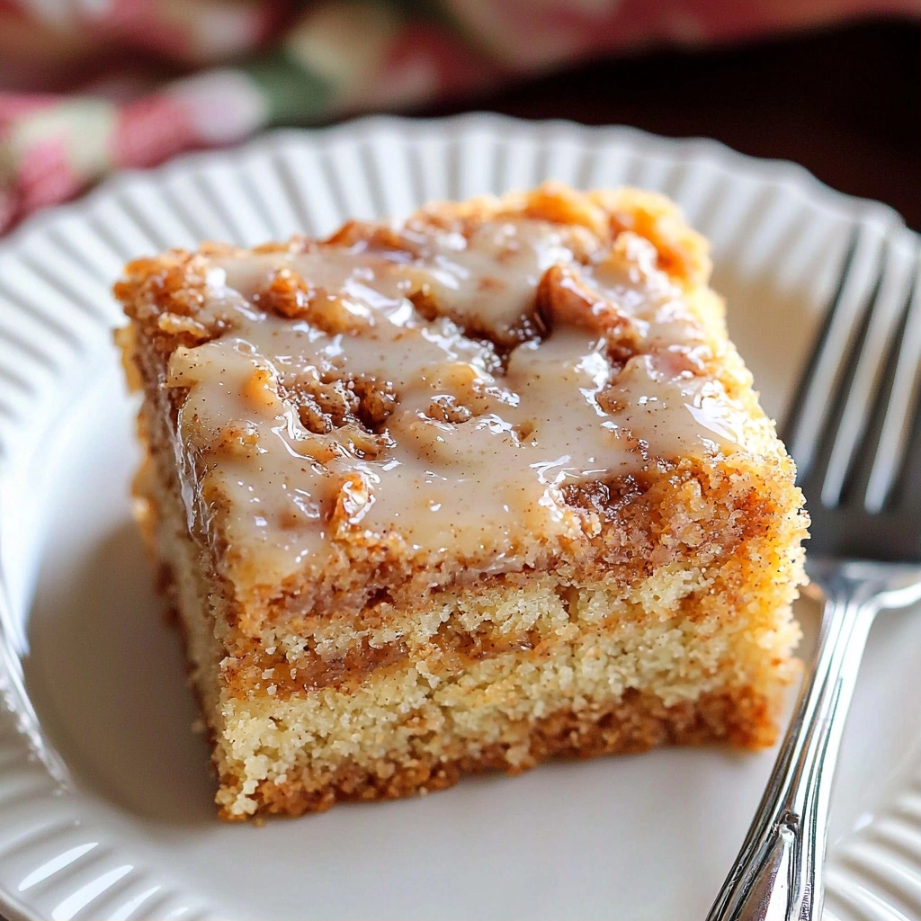 Pumpkin Honey Bun Cake - step by step